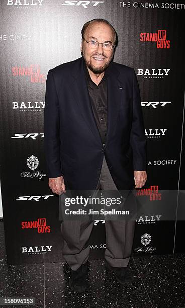 James Lipton attends The Cinema Society With Chrysler & Bally premiere of "Stand Up Guys" at Museum of Modern Art on December 9, 2012 in New York...