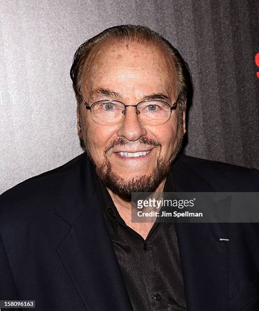 James Lipton attends The Cinema Society With Chrysler & Bally premiere of "Stand Up Guys" at Museum of Modern Art on December 9, 2012 in New York...