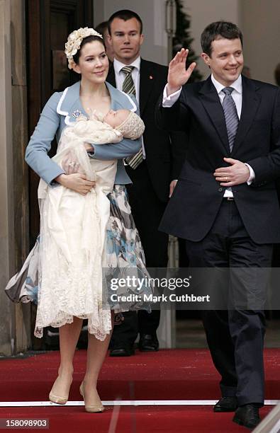 Prince Frederic 121 The Christening Of Crown Prince Frederick Stock Photos, High-Res ...