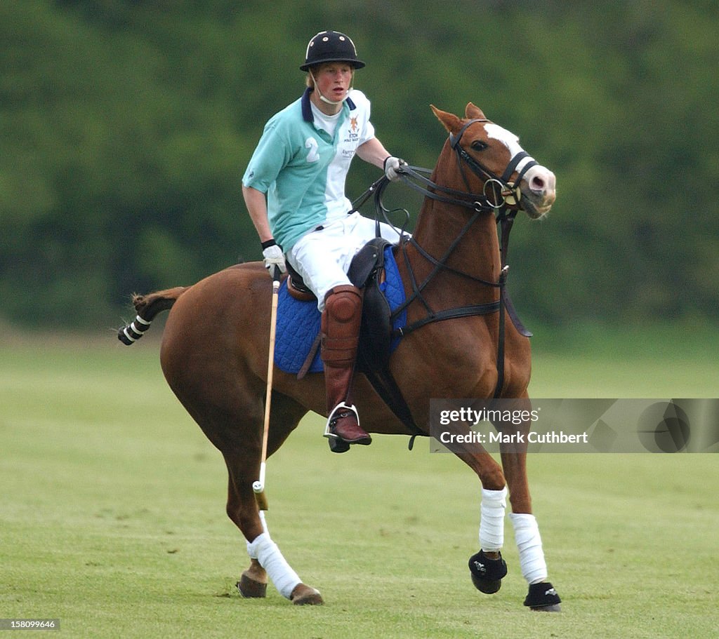 Prince Harry Plays Polo