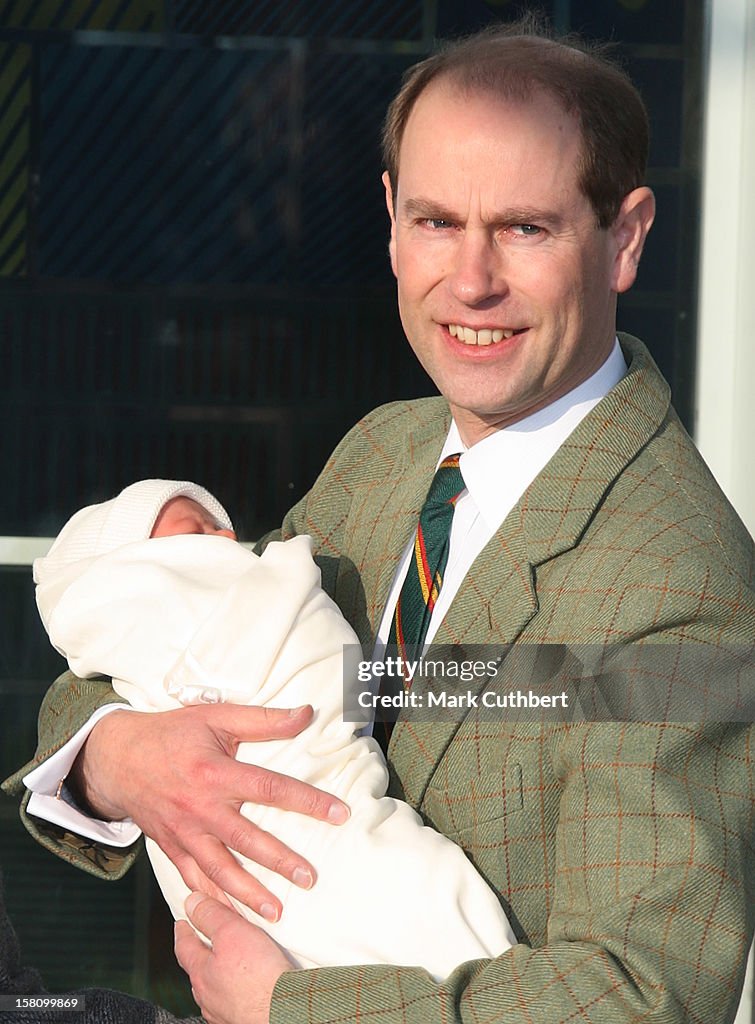 Earl And Countess Of Wessex New Baby