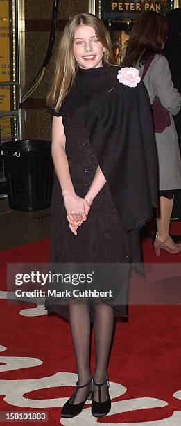 Rachel Hurd-Wood Attends The Peter Pan Film Premiere In London. .