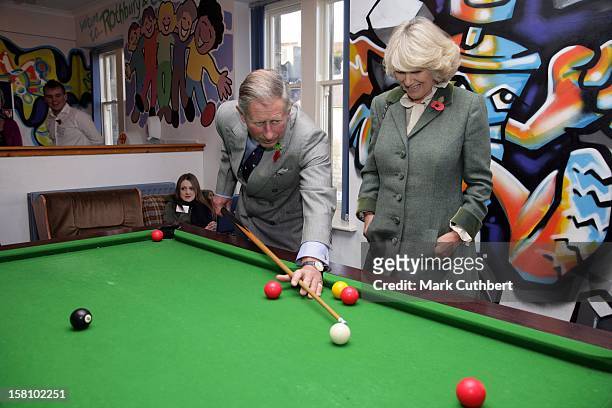 The Prince Of Wales & The Duchess Of Cornwall Visit Northumberland.Visit To The Jubilee Institute In Rothbury. .