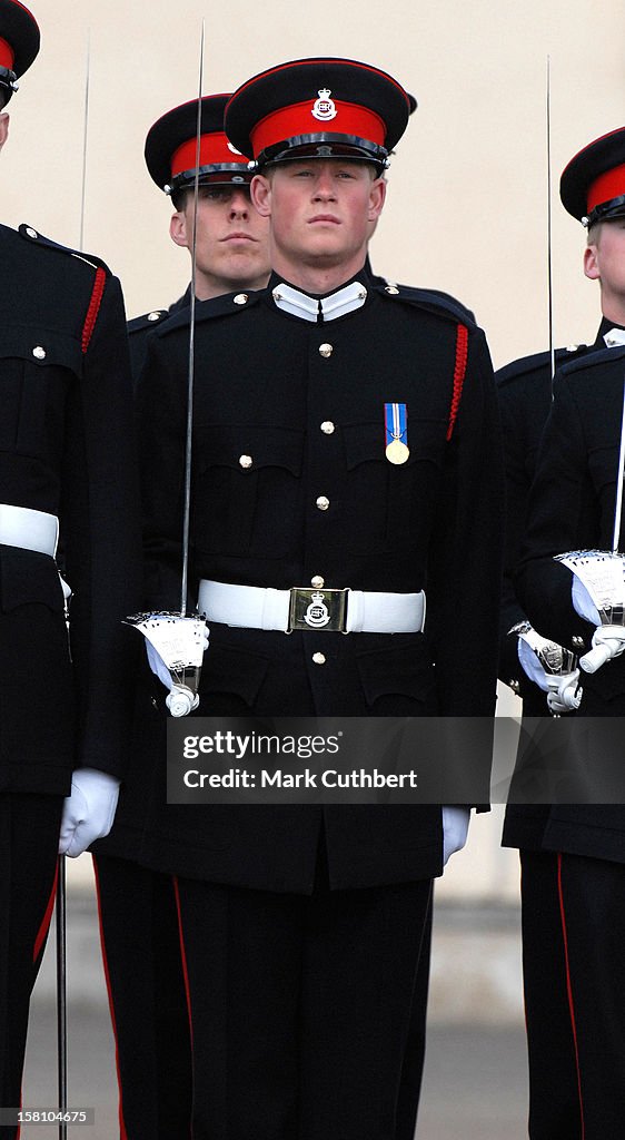 Prince Harry Commissioned As Second Lieutenant At His Passing Out