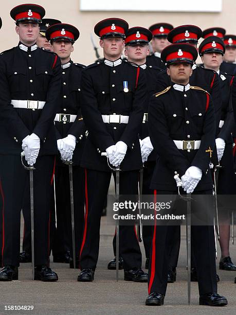 Prince Harry Commissioned As Second Lieutenant At His Passing Out Ceremony At The Sovereign'S Day Parade At The Royal Military Academy, Sandhurst. .