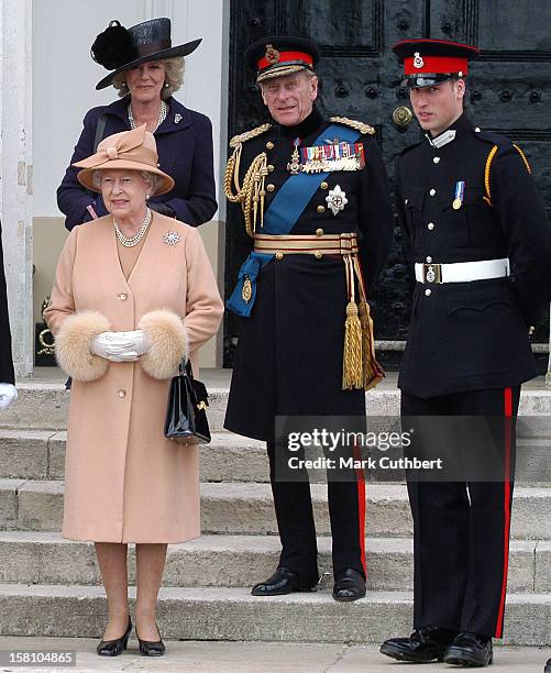 Prince Harry Commissioned As Second Lieutenant At His Passing Out Ceremony At The Sovereign'S Day Parade At The Royal Military Academy,...