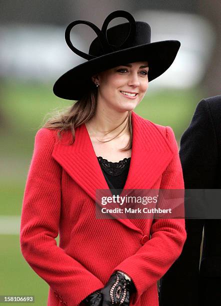 Kate Middleton Attends The Sovereign'S Parade At The Royal Military Academy, Sandhurst, Berkshire. .