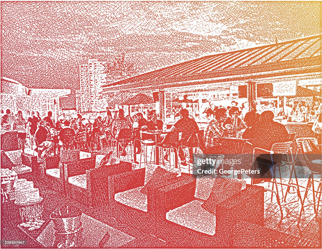 Rooftop Patio Bar