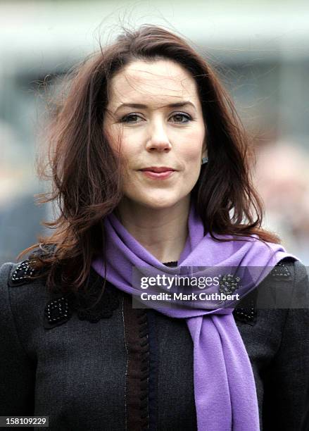 Crown Prince Frederik & Crown Princess Mary Of Denmark Visit The Danish Tramway Museum, Skjoldenaesholm, For The Presentation And Inaugural Ride Of...