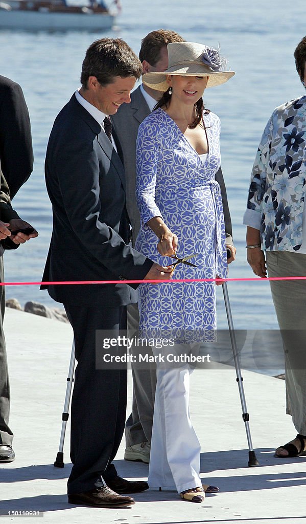 Crown Prince Frederik & Crown Princess Mary Attend The Opening Ceremony Of The Copenhagen City Beach
