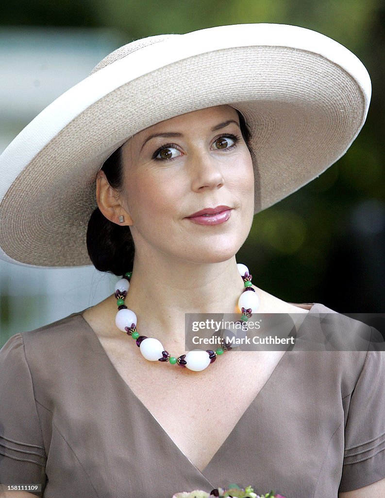 Crown Princess Mary Of Denmark Attends The Garden Living Fair At Frederiksborg Castle