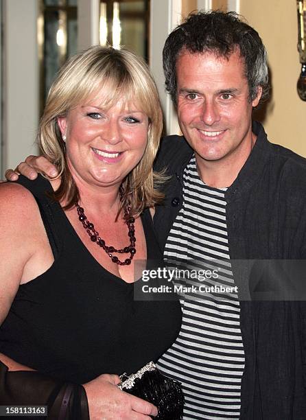 Fern Britton And Phil Vickery Attend The Tv Quick & Tv Choice Awards At London'S Dorchester Hotel.
