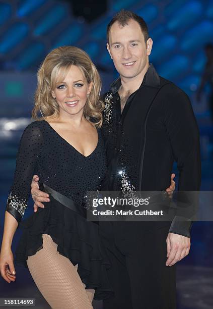 Claire Buckfield And Lukasz Rozycki At A Photocall For The Start Of The 2010 Tour Of "Torvill And Dean'S Dancing On Ice" At The Sheffield Arena In...