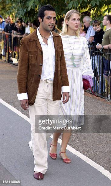 Lady Gabriella Windsor & Aatish Taseer Attend The 2006 Serpentine Gallery Summer Party. .