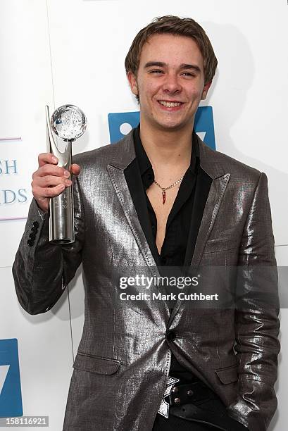 Coronation Street'S Jack P Shepherd With The Villain Of The Year Award At The British Soap Awards 2008 At Bbc Television Centre, Wood Lane, London,...