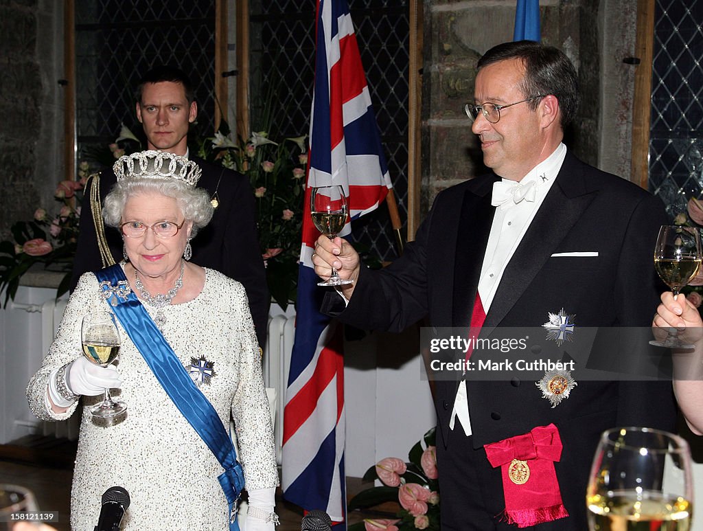 Queen Elizabeth Ii & The Duke Of Edinburgh Visit The Baltic States