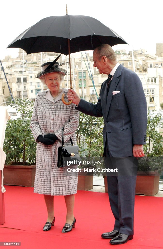 Visit To Malta By Queen Elizabeth Ii & The Duke Of Edinburgh