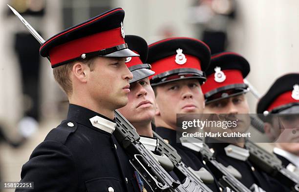 Prince William Takes Part In The Sovereign'S Parade At The Royal Military Academy, Sandhurst. .