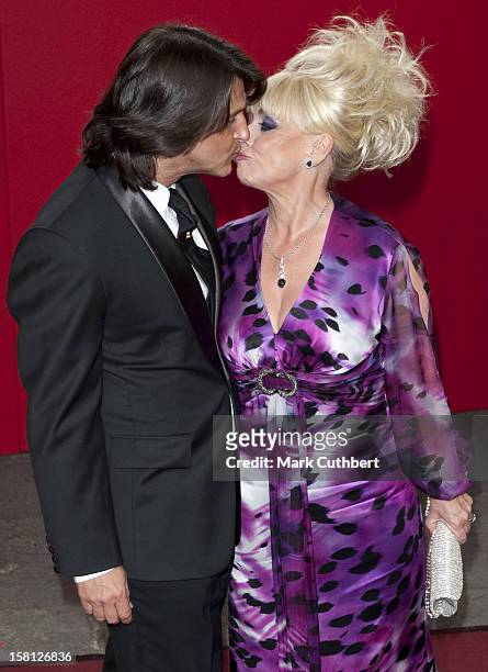 Barbara Windsor And Husband Scott Mitchell Arriving For The 2009 British Soap Awards At The Bbc Television Centre, Wood Lane, London.