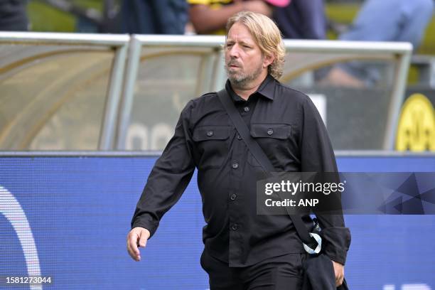 Ajax technical director Sven Mislintat during the friendly match between Borussia Dortmund and Ajax Amsterdam at the Signal Iduna Park on August 6,...