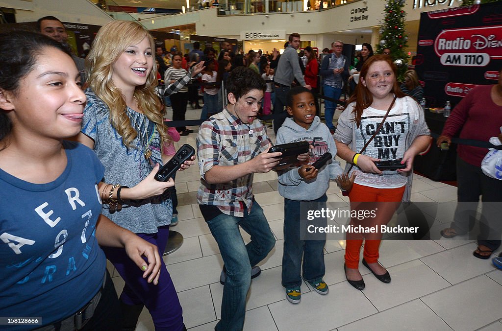 Nintendo Teams Up With Disney Stars For "How You Will Play Next" During The Wii U Showdown At The Westfield Culver City Mall
