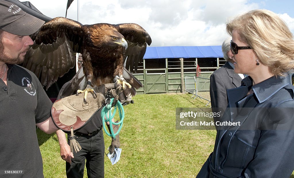 Earl And Countess Of Wessex Visit The Devon Show