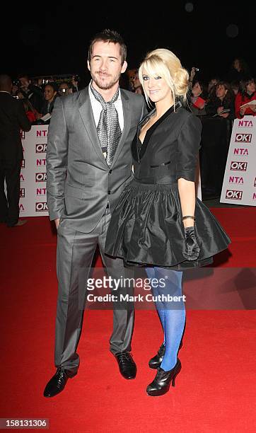 Barry Sloane And Katy O'Grady At The 2008 National Television Awards At The Royal Albert Hall, Kensington Gore, Sw7.