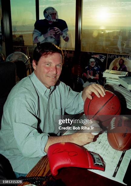 Sports Agent Leigh Steinberg inside his offices, October 28, 1997 in Newport Beach, California.