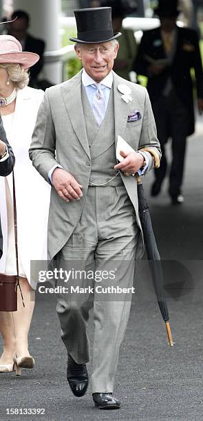 Prince Charles At Royal Ascot On The Second Day Of The 2009 Meeting.