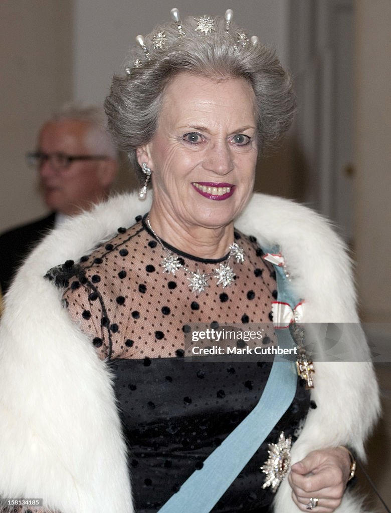 Danish Royal Family At Banquet - Copenhagen