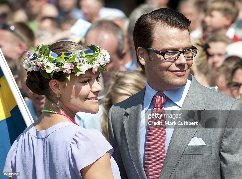 Crown Princess Victoria Celebrates Her 32Nd Birthday - Sweden