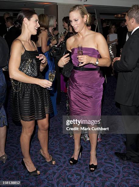 Kirsty Gallacher And Zara Phillips At The British Olympic Ball At The Grosvenor House Hotel, Central London.