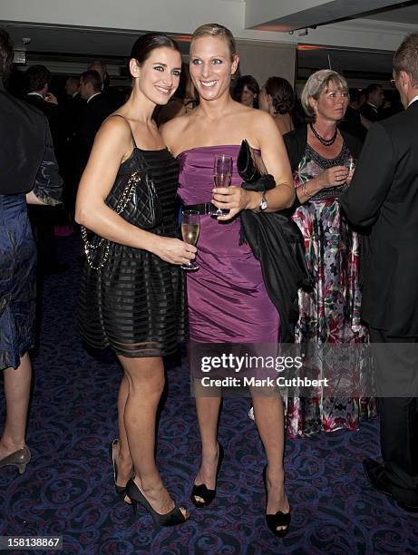 Kirsty Gallacher And Zara Phillips At The British Olympic Ball At The Grosvenor House Hotel, Central London.