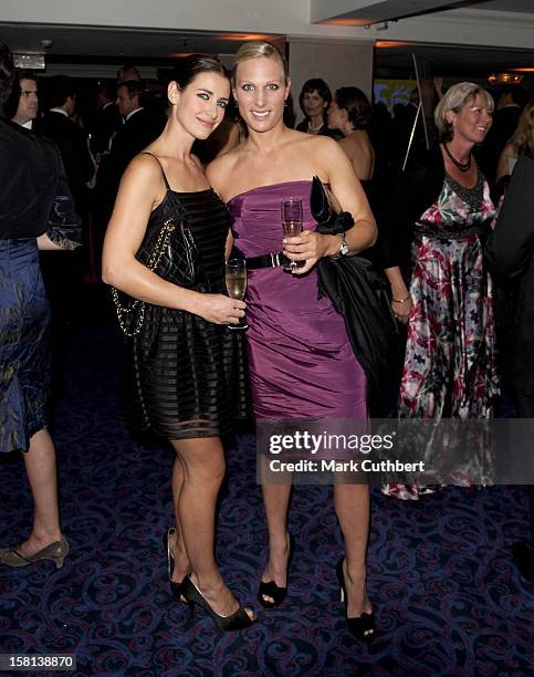 Kirsty Gallacher And Zara Phillips At The British Olympic Ball At The Grosvenor House Hotel, Central London.