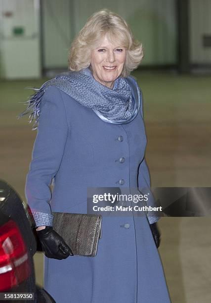 The Duchess Of Cornwall, Honorary Air Commodore, Royal Air Force Halton, Visits The Facility, Watches Training Exercises And Meets Recent Graduates...