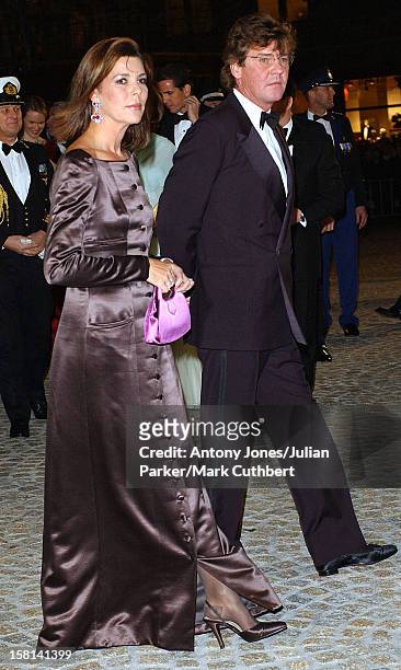 Dinner And Party At The Royal Palace, Amsterdam For The Forthcoming Wedding Of Crown Prince Willem-Alexander & Maxima Zorreguieta. Princess Caroline...