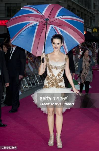 Katy Perry Arriving For The Premiere Of Katy Perry Part Of Me 3D At The Empire Cinema, Leicester Square, London.