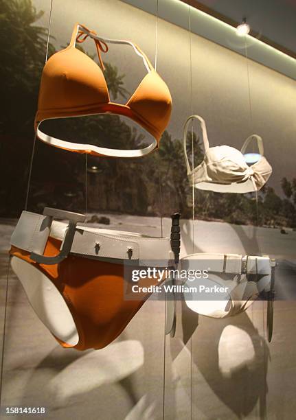 Bikini Worn By Halle Berry Playing Jix In Die Another Day & Bikini Worn Ursula Andress Playing Honey Ryder In Dr No Designing 007 Fifty Years Of Bond...