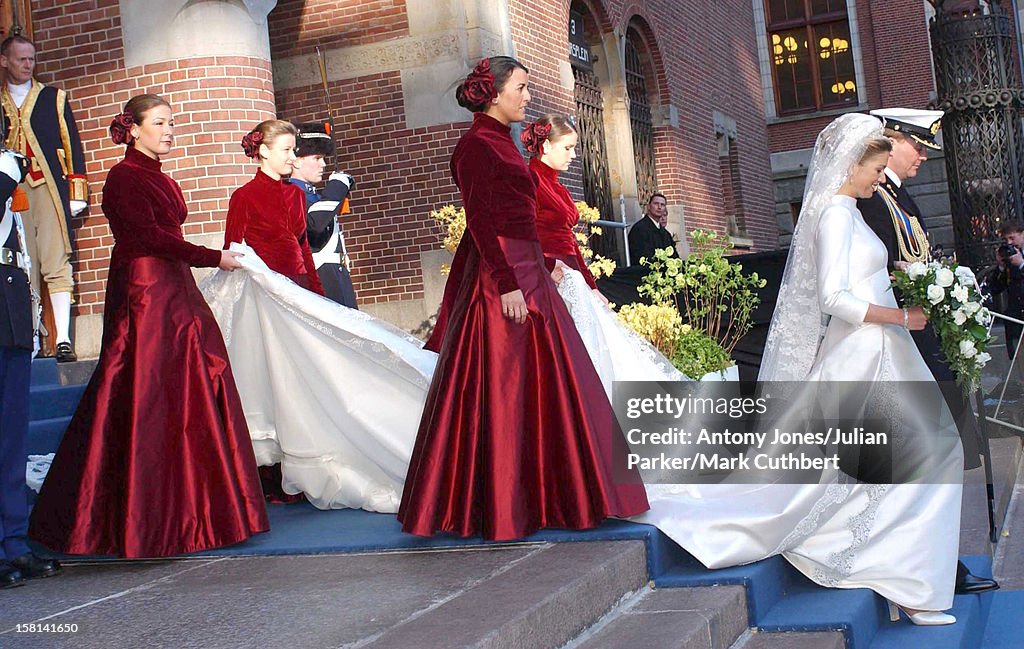 The Wedding Of Crown Prince Willem Alexander Of Holland And Maxima Zorregueta
