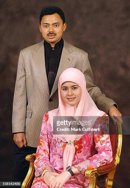 His Royal Highness Prince Haji Al-Muhtadee Billah, The Crown Prince Of Brunei Darussalam And Princess Dayangku Sarah Binti Pengiran Salleh Ab...