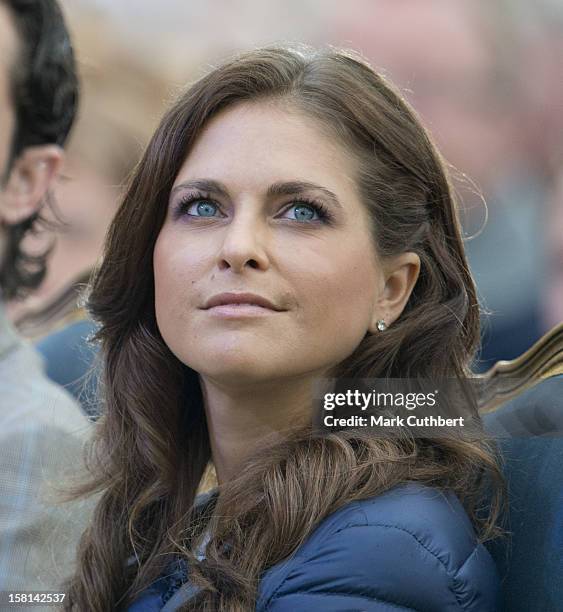 Princess Madeleine Of Sweden At A Concert Celebrating Victorias 35Th Birthday At Borgholm'S Idrottsplats In Borgholm, Sweden.