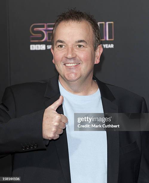 Darts Player Phil 'The Power' Taylor Arriving For The Sports Personality Of The Year Awards 2011, At Mediacityuk, Salford, Manchester.