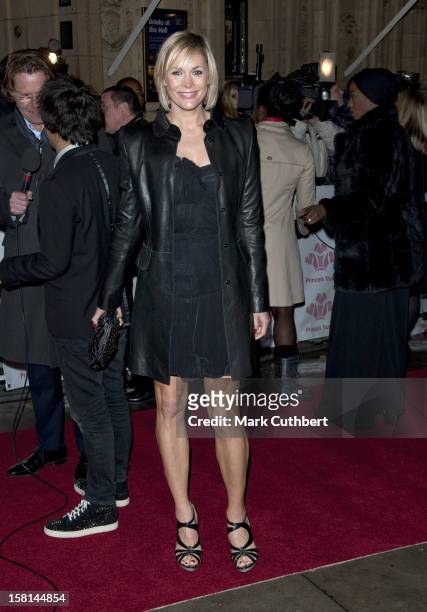 Jenni Falconer Arrives At The Prince'S Trust Rock Gala, At The Royal Albert Hall In Central London.
