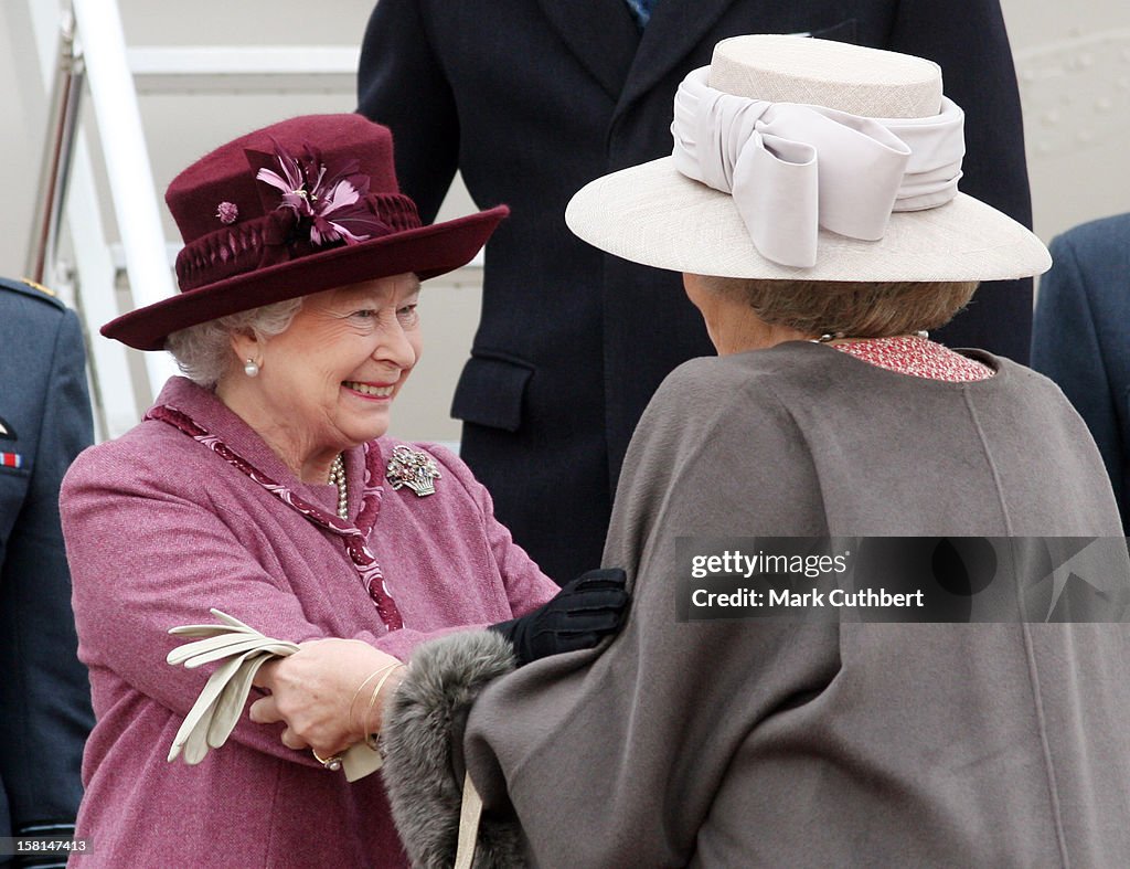 Queen Elizabeth & Duke Of Edinburgh Visit The Netherlands To Mark The English Reform Church 400Th Anniversary