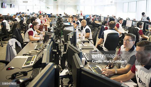 The Trading Floor At Bgc Partners In London.