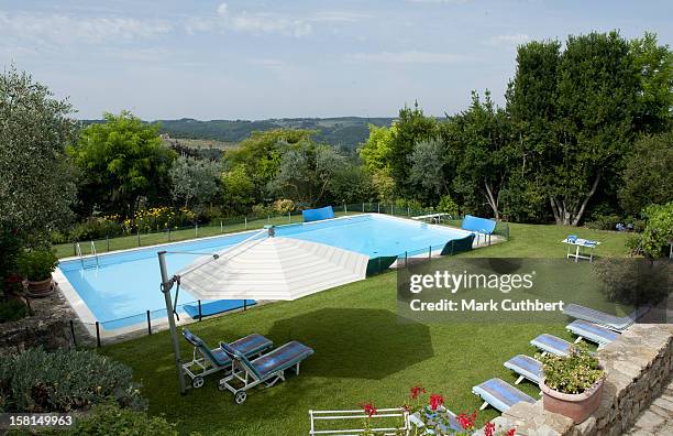 General View During The Dutch Royal Family Summer Holiday In Tavarnelle Near Florence In Italy.