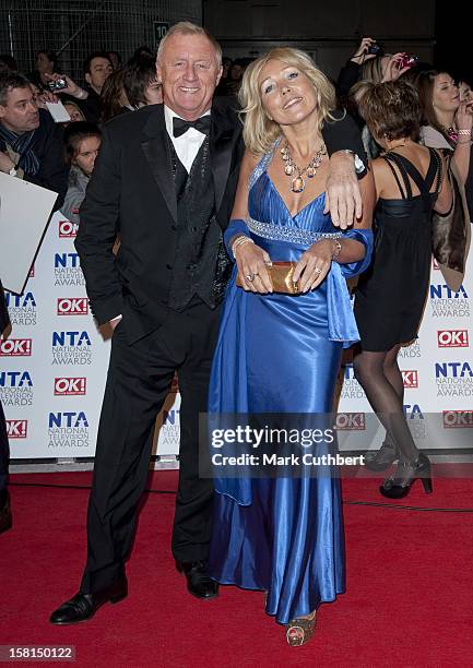 Chris Tarrant And Partner Jane Bird Arriving For The 2011 National Television Awards At The O2 Arena, London.