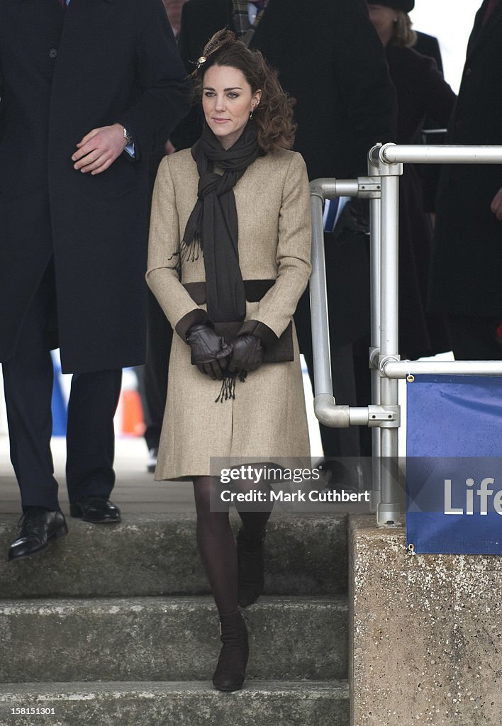 Prince William And Kate Middleton Visit Anglesey