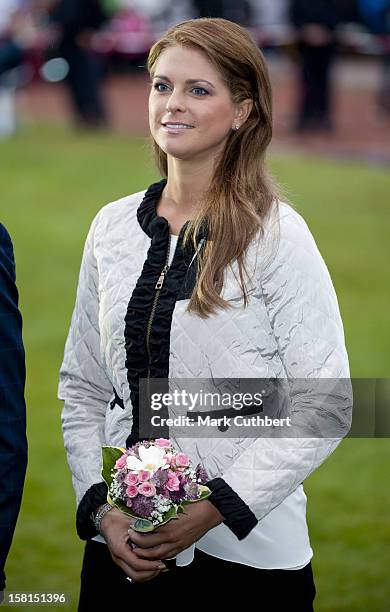 Princess Madeleine Of Sweden During Princess Victoria Of Sweden'S 34Th Birthday Concert In Oland, Sweden.