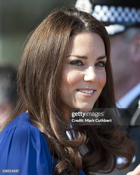 Catherine, The Duchess Of Cambridge, Royal Patron Of East Anglias Childrens Hospices , Visits The Treehouse, A Hospice Run By Each In Ipswich To...